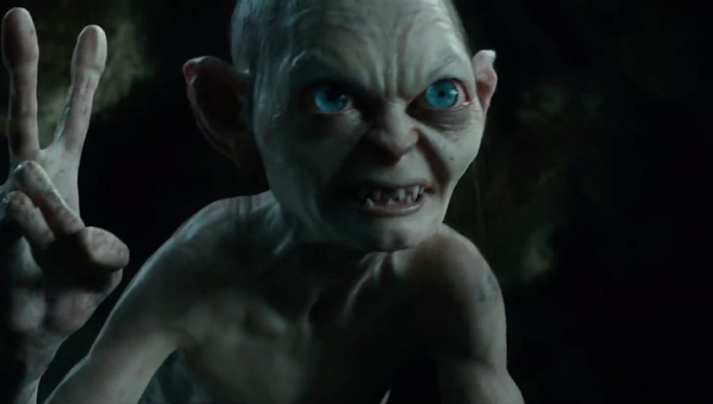 gollum lord of the rings video game